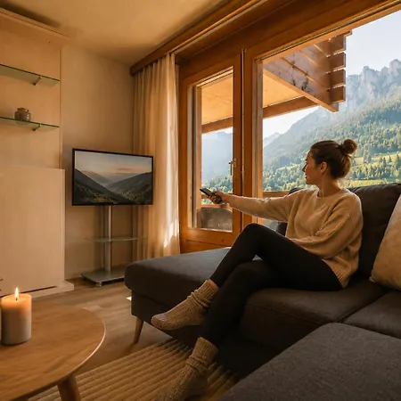公寓 Traumhafte Alpenwohnung Mit Bergblick Balkon Wiriehorn *