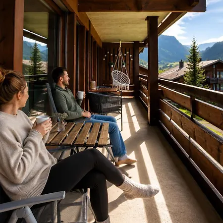 公寓 Traumhafte Alpenwohnung Mit Bergblick Balkon Wiriehorn Diemtigen